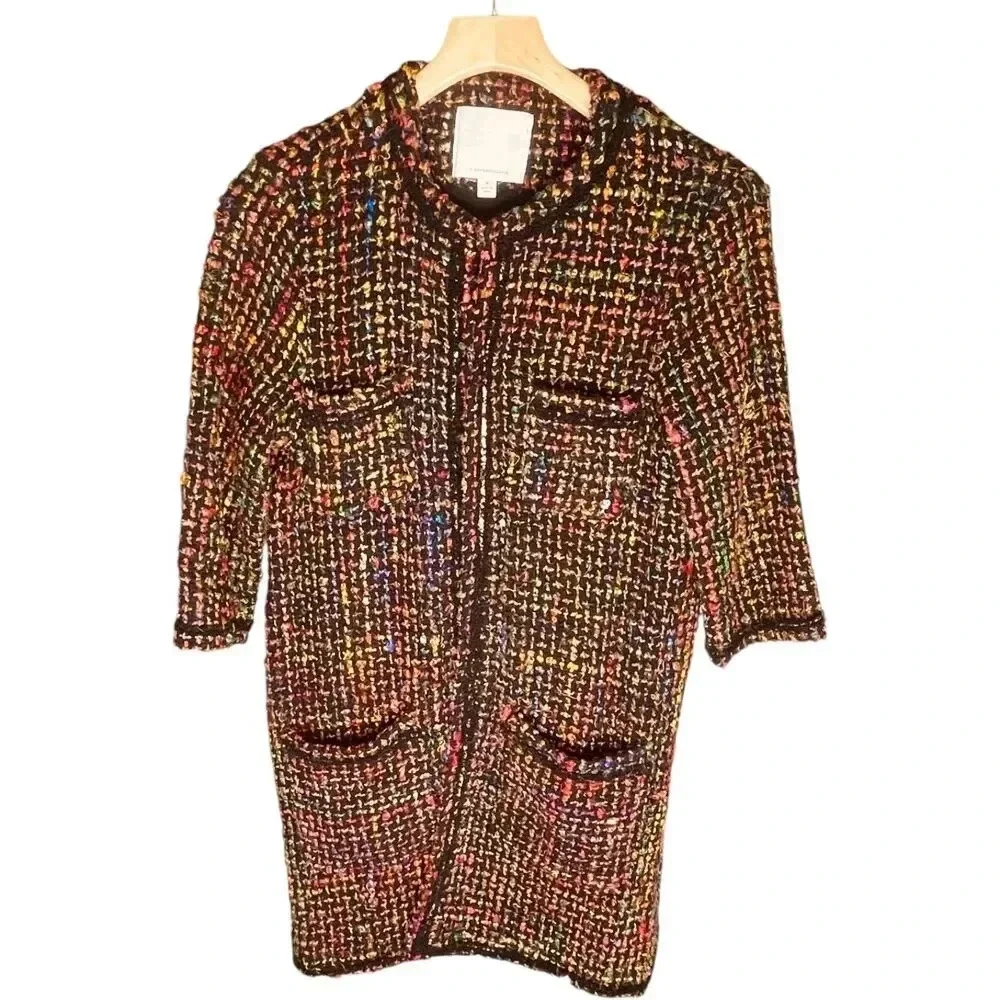 Anthropolgie Ett:twa Tweed Berwyn Jacket Coat - Picture 2 of 14
